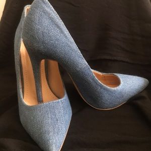 Blue jean Heels